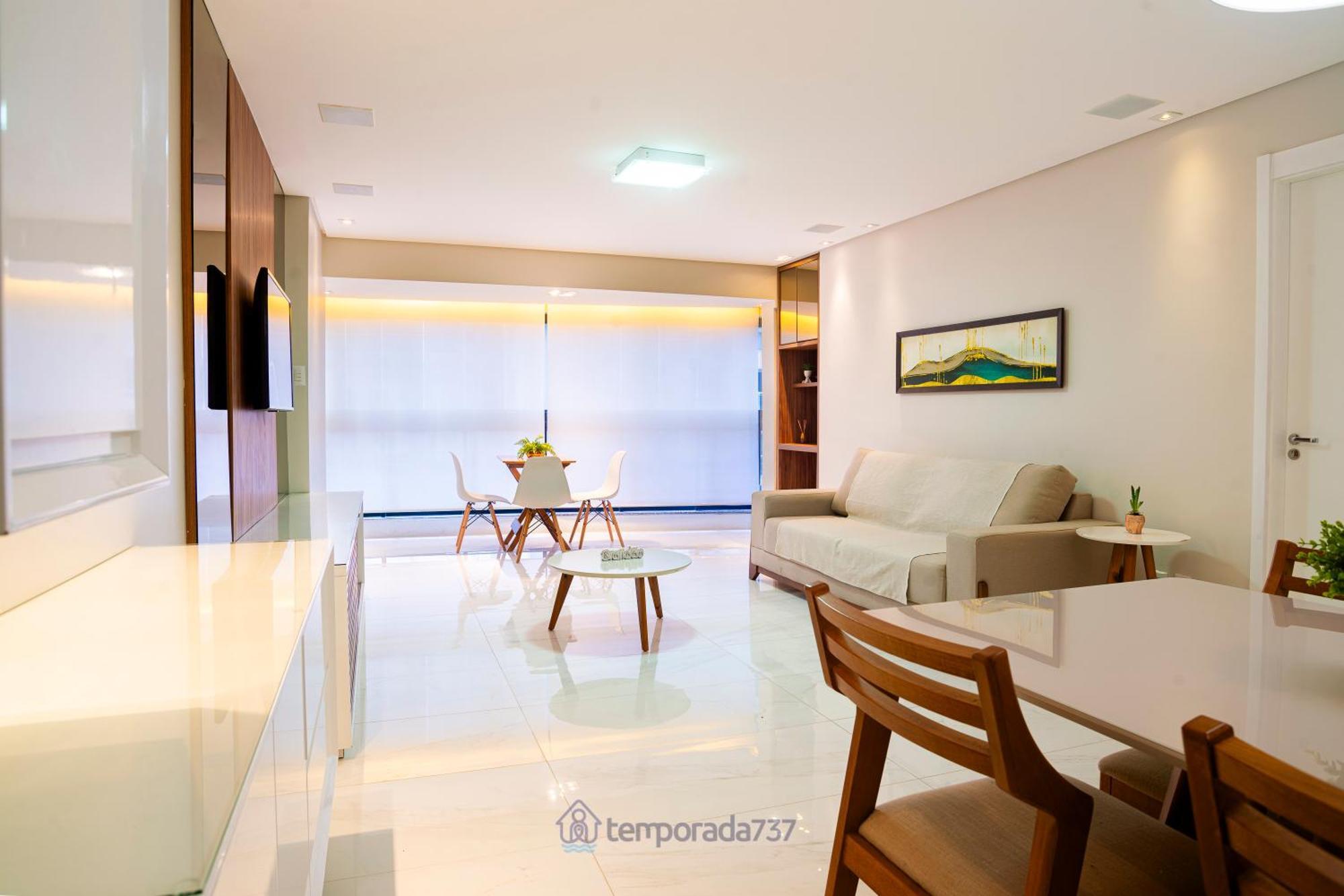 Elegante Apartamento Com Vista Mar Em Atalaia Aracaju Exterior foto